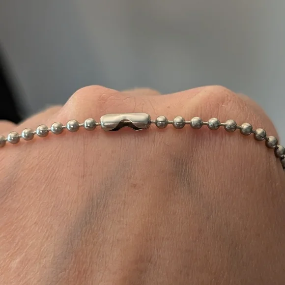 Silver and Black WWJD ASL / Sign Language Bracelet - Picture 3 of 3